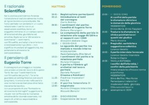 Programma del convegno del 20 novembre 2026: razionale scientifico, sessioni del mattino e del pomeriggio